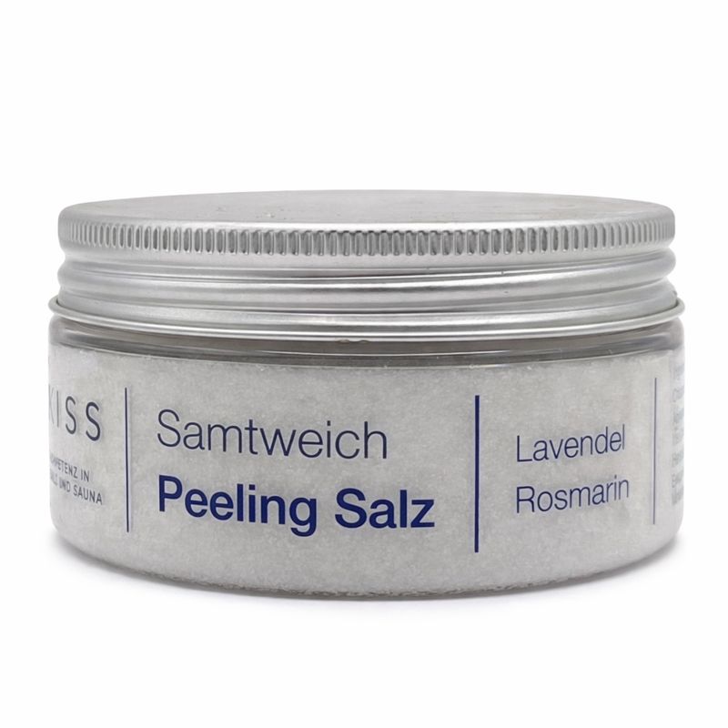 KISS Samtweich Peelingsalz - Lavendel / Rosmarin