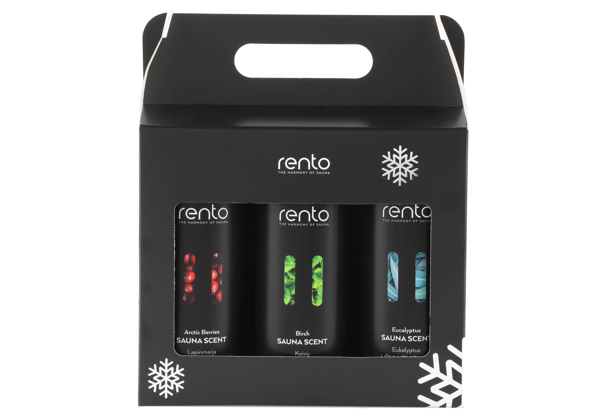 Rento Geschenkbox Saunaaufguss 3x400ml